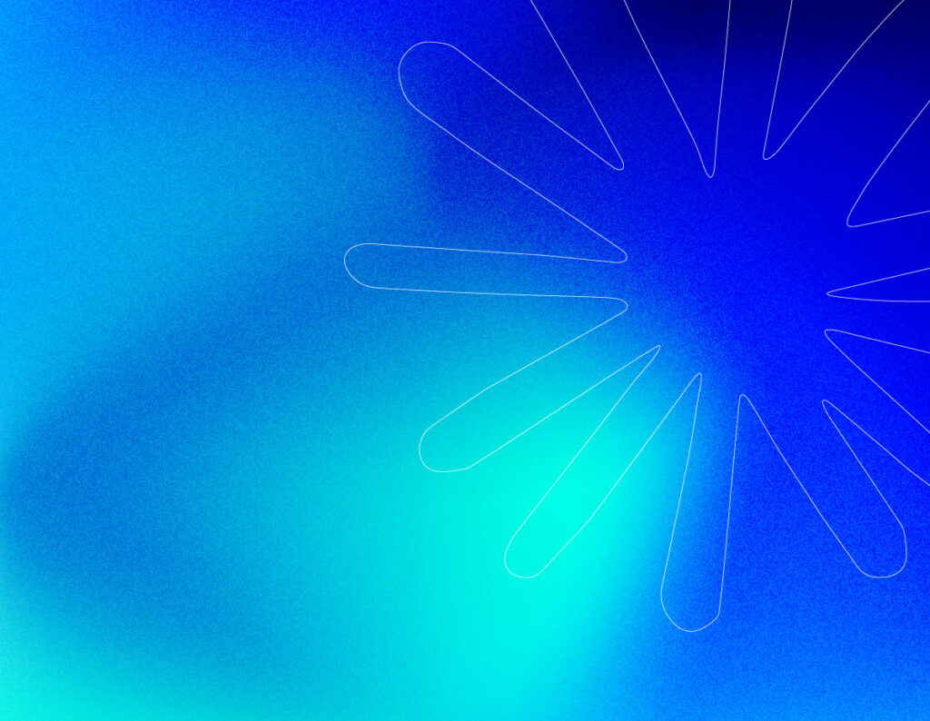 Gradient with Anthropic logo outlined large