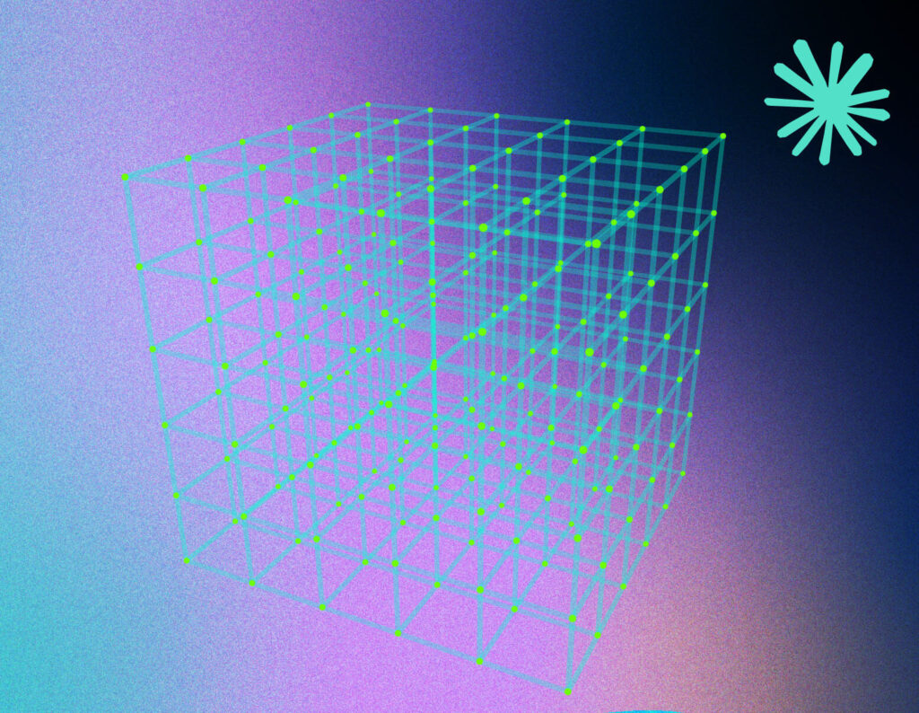 Claude logo and abstract building
